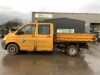 UNRESERVED 2004 Volkswagen Transporter Crew Cab Tipper - 2