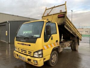 UNRESERVED 2006 Isuzu NPR 3.5T 3ltr Tipper