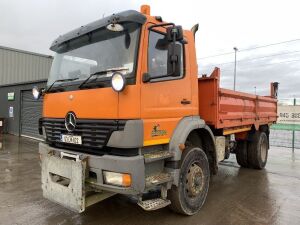 UNRESERVED 2003 Mercedes-Benz Atego 1823 18T Tipper