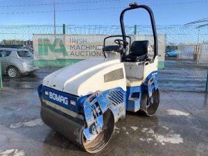 UNRESERVED 2005 Bomag BW120AD-4 Twin Drum Roller
