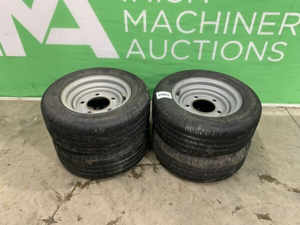 4x Ifor Williams Rims & Tyres