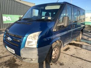 2007 Ford Transit Toureno 280SWB 2.2 110PS 9 Seater Mini Bus