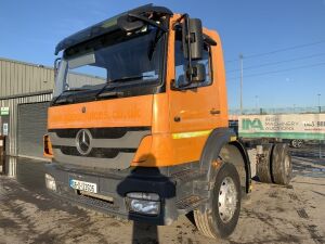 UNRESERVED 2006 Mercedes-Benz Axor 1823 4x2 18T Chasis Cab