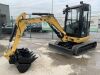 2014 Caterpillar 302.7D Zero Tail Swing 2.7T Excavator