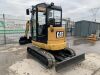 2014 Caterpillar 302.7D Zero Tail Swing 2.7T Excavator - 11